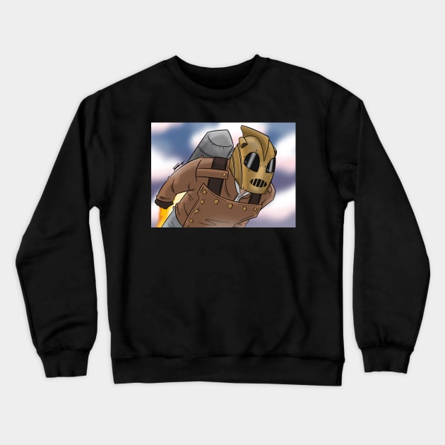 Rocketeer Crewneck Sweatshirt by Tuckerjoneson13